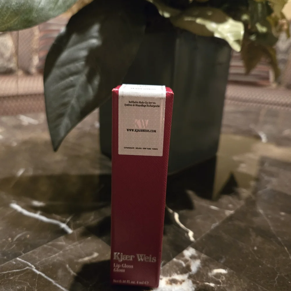 Kjaer Weis Lip Gloss ~ Elegant Nude ~ Tenderness ~ Voluptuous Texture